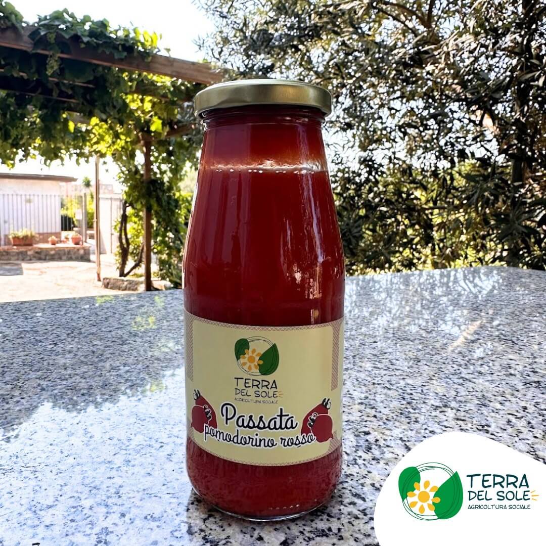 Bottiglia passata pomodorino rosso