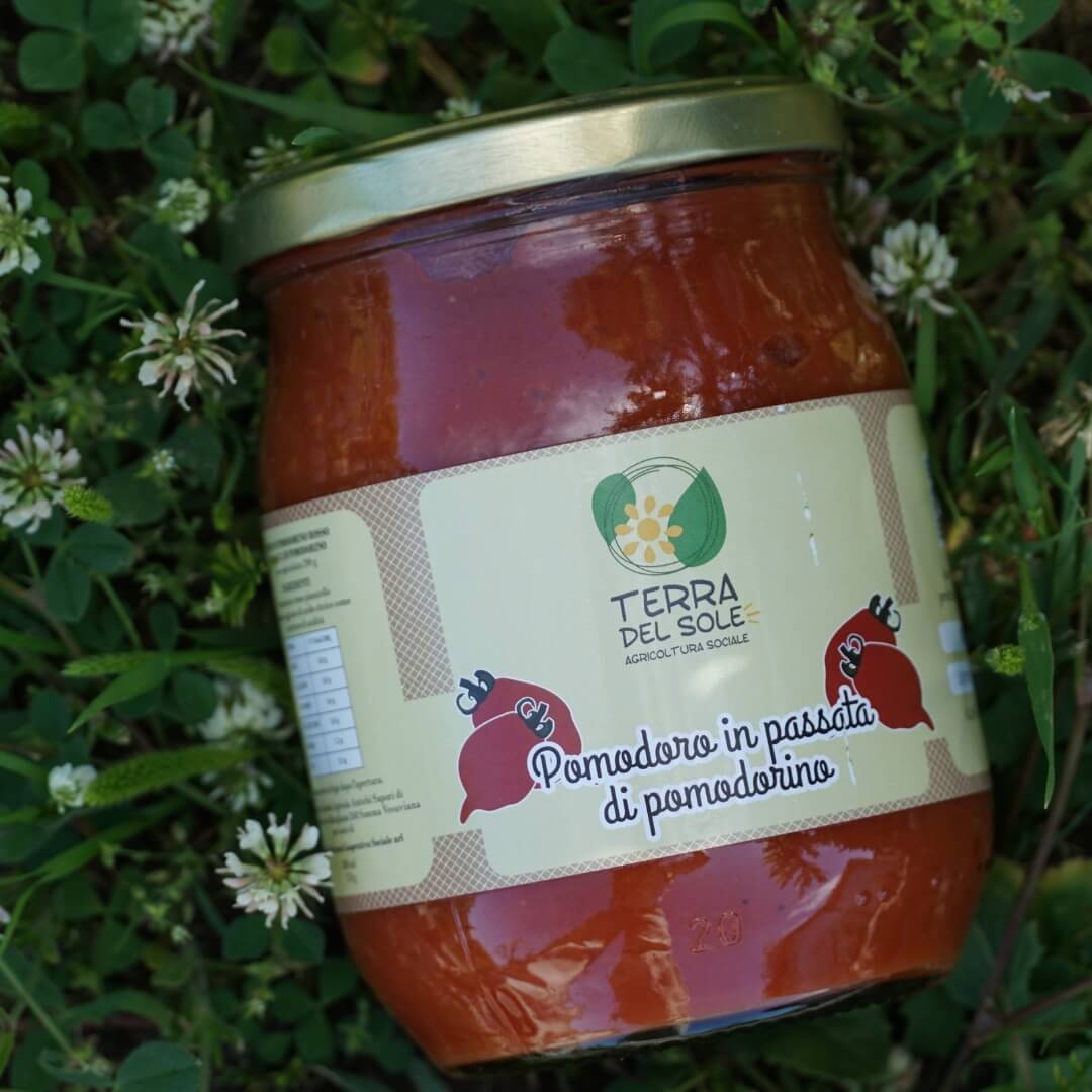 Barattolo pomodoro in passata di pomodorino